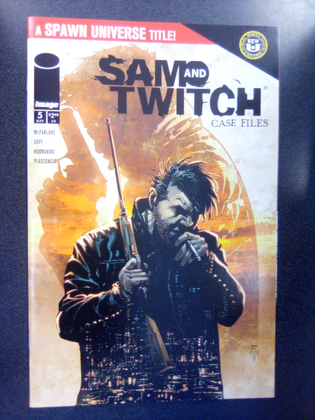 Spawn Sam and Twitch Case Files #5 (2024) Cover A Mirko Colak