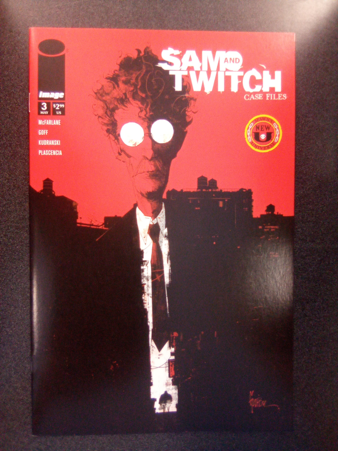 Spawn Sam and Twitch Case Files #3 (2024) Cover B Jonathan Glapion