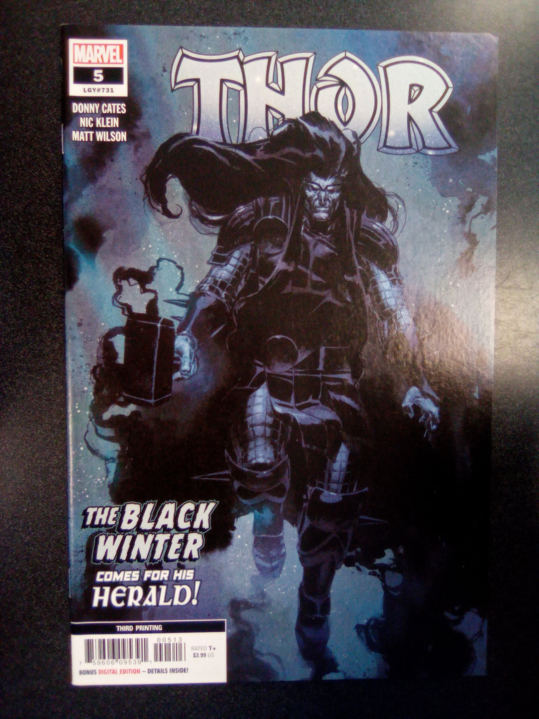 Thor #5 3rd Print Klein Variant