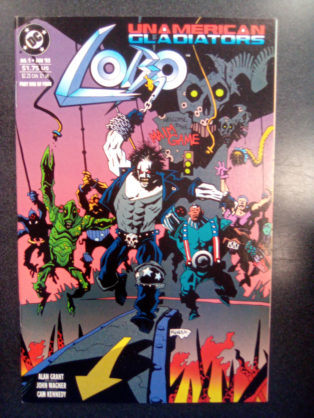 Lobo Unamerican Gladiators #1 (1993)