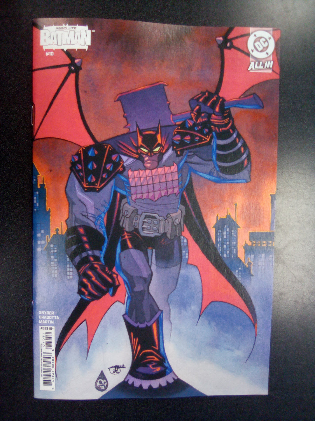 Absolute Batman #10 Cover E 1:50 Shawn Crystal Card Stock Variant