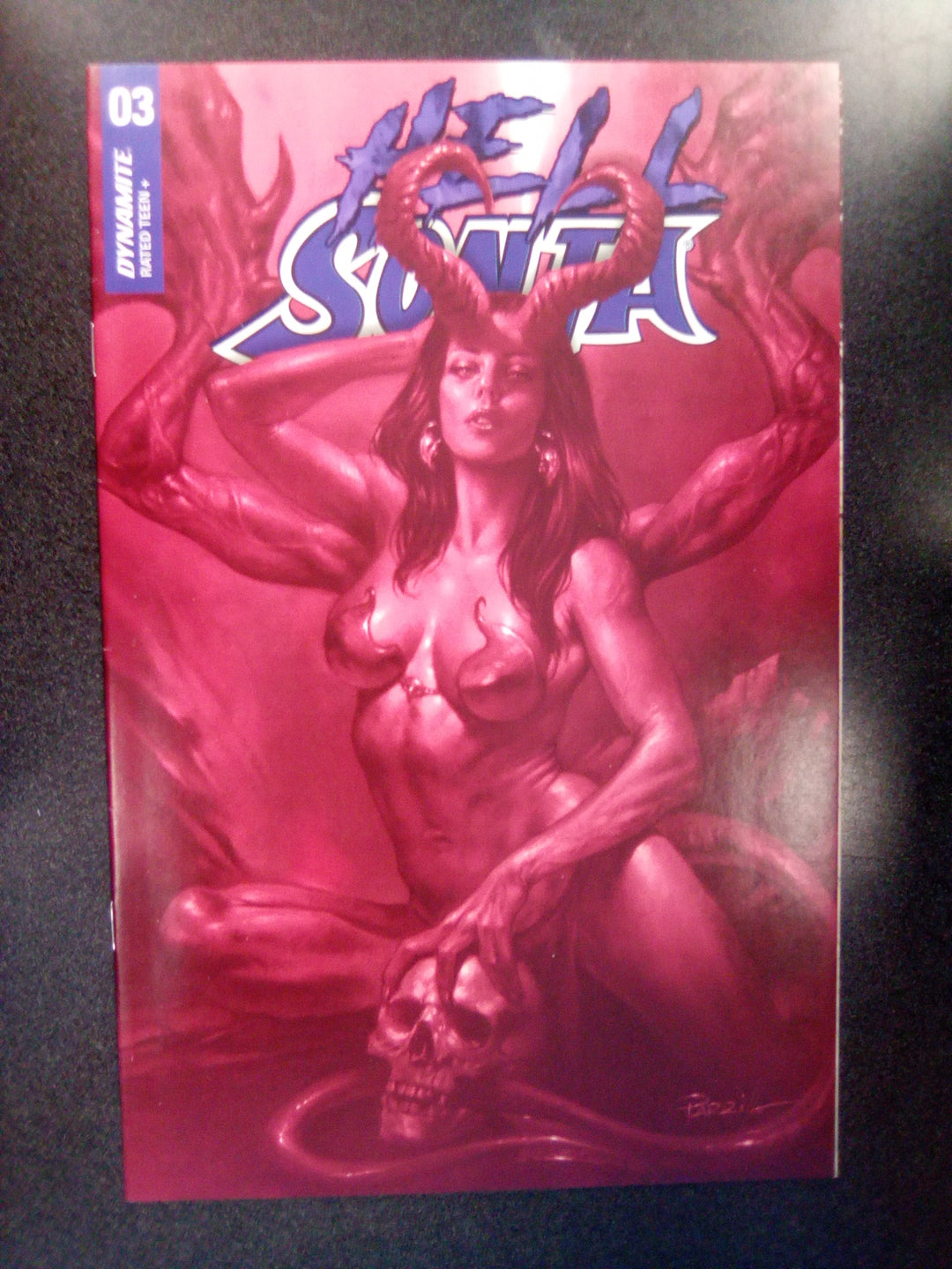 Hell Sonja #3 Cover F 10 Copy Variant Edition Parrillo Tint