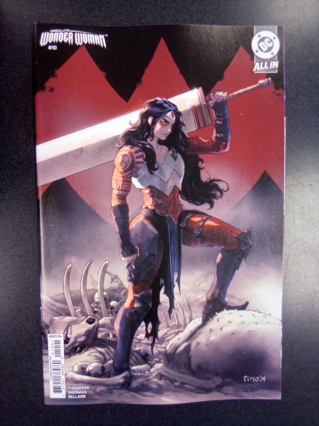 Absolute Wonder Woman #10 Cover D 1:25 Tirso Variant