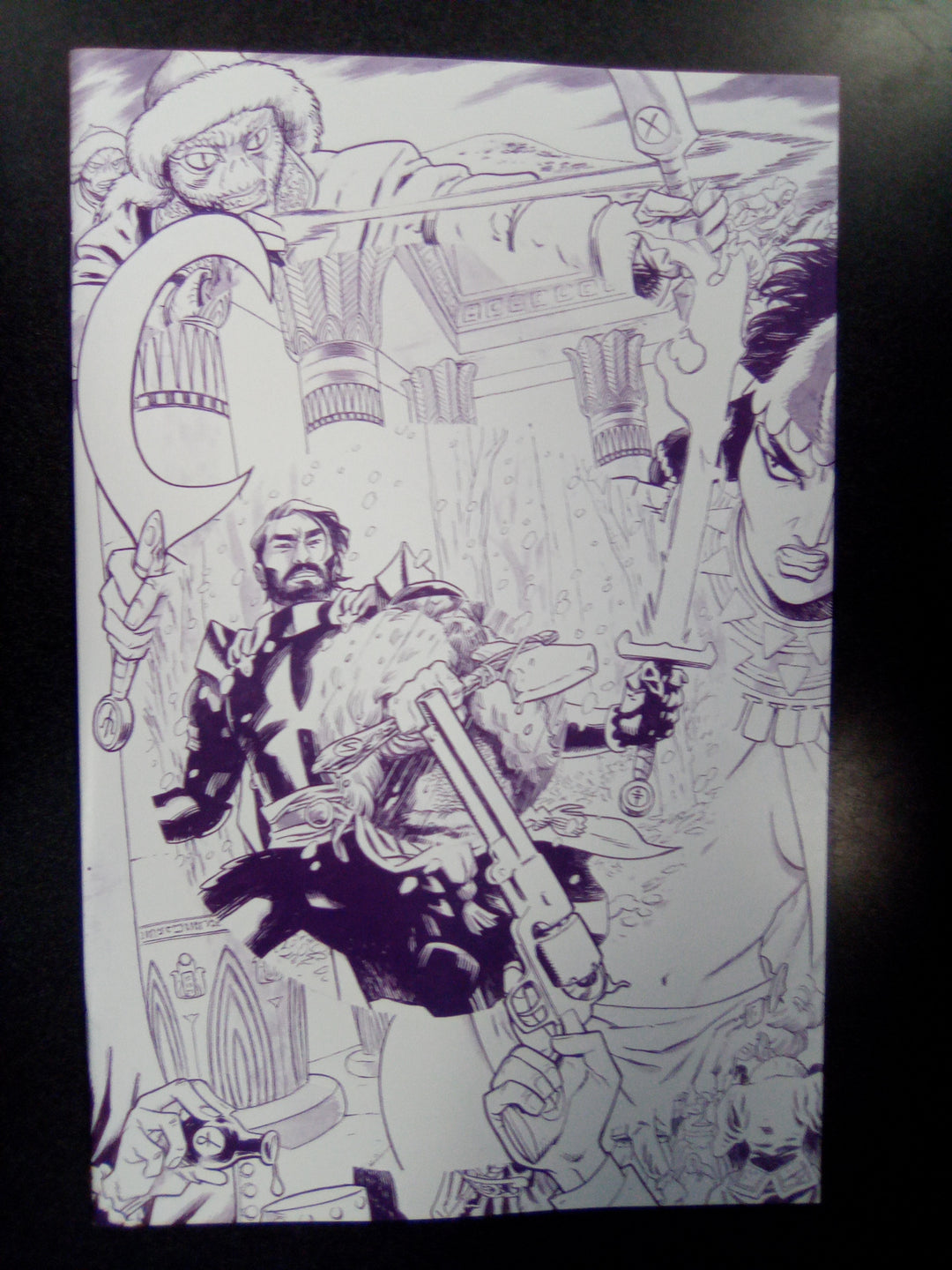 The Sixth Gun Battle for the Sixth #1 (2025) Hurtt Secret Variant