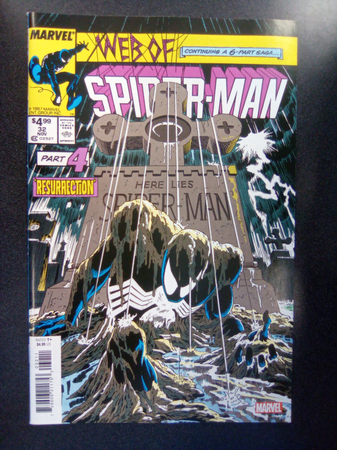 Web Of Spider-Man #32 Facsimile Edition