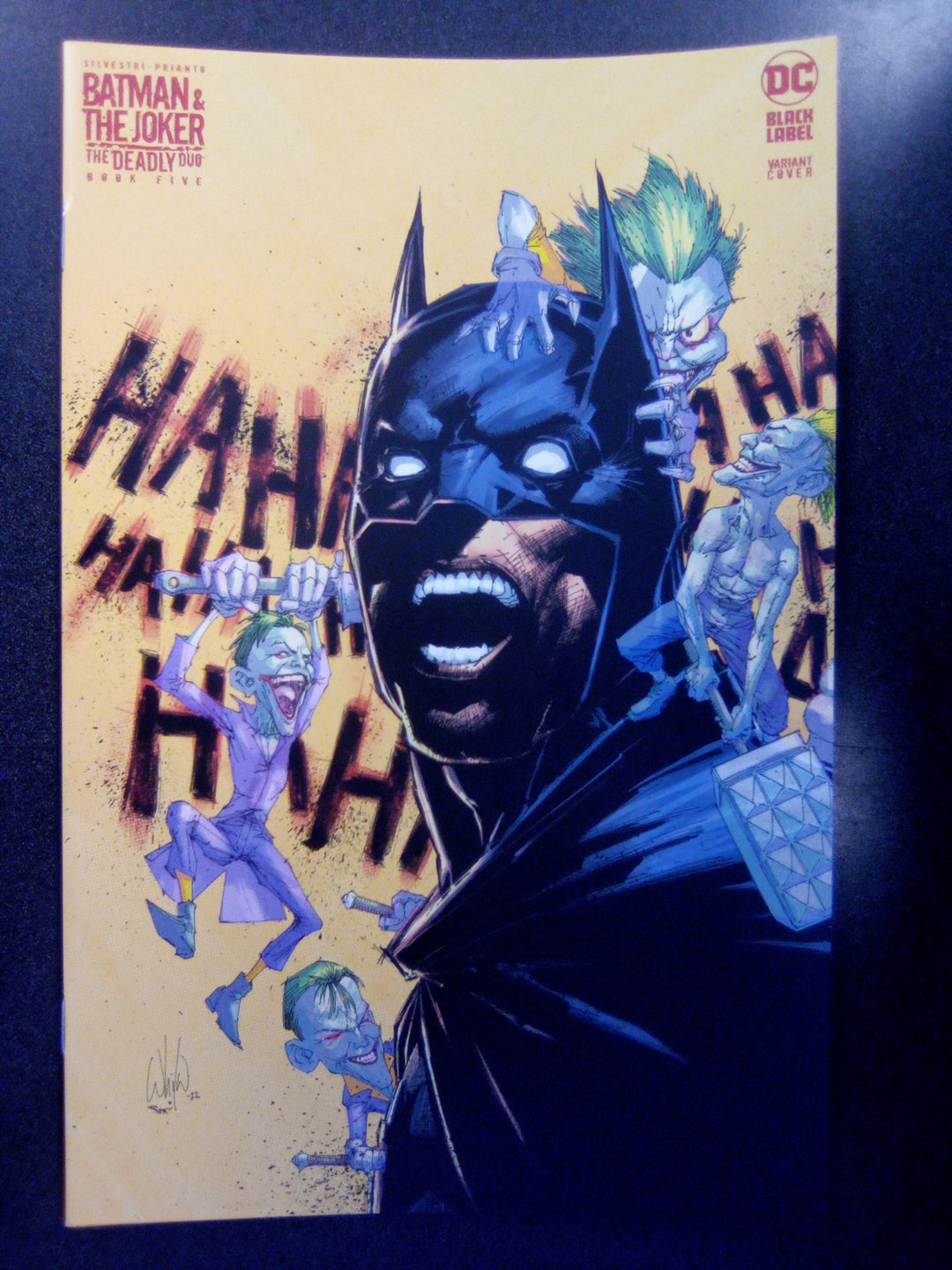 Batman & The Joker The Deadly Duo #5 (Of 7) Cover B Whilce Portacio Batman Variant (Mature)