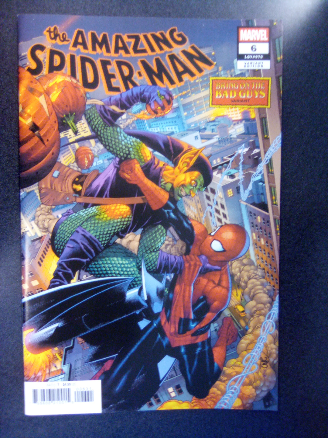 Amazing Spider-Man #6 Paulo Siqueira Bring On The Bad Guys Variant