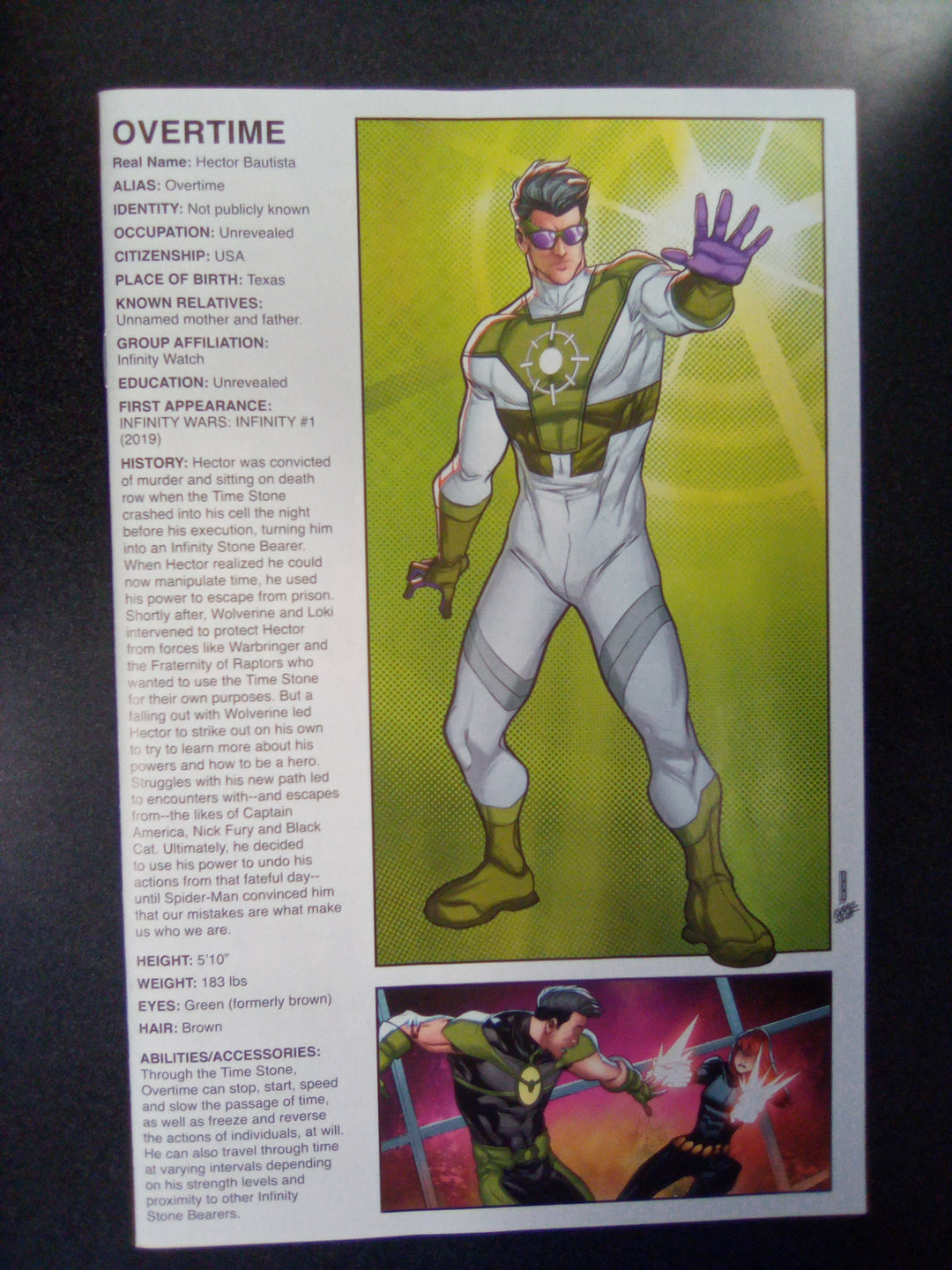 Infinity Watch #3 David Baldeon Handbook Variant