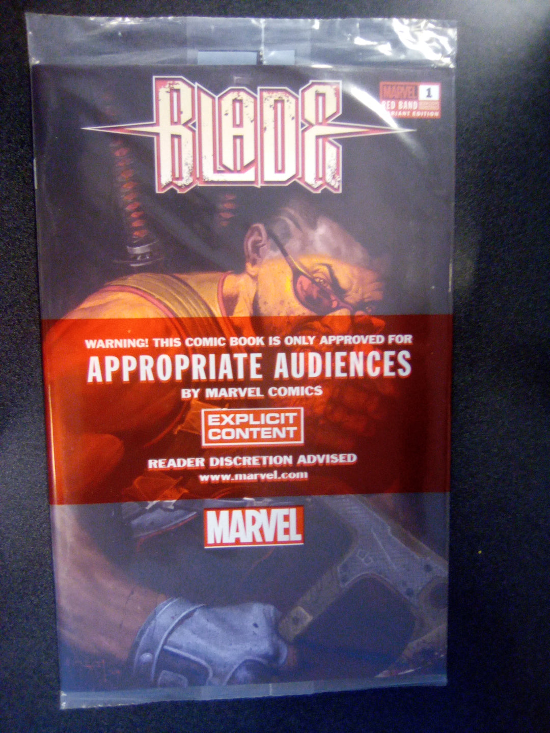 Blade Red Band #1 (Of 5) Em Gist Variant (Polybagged)