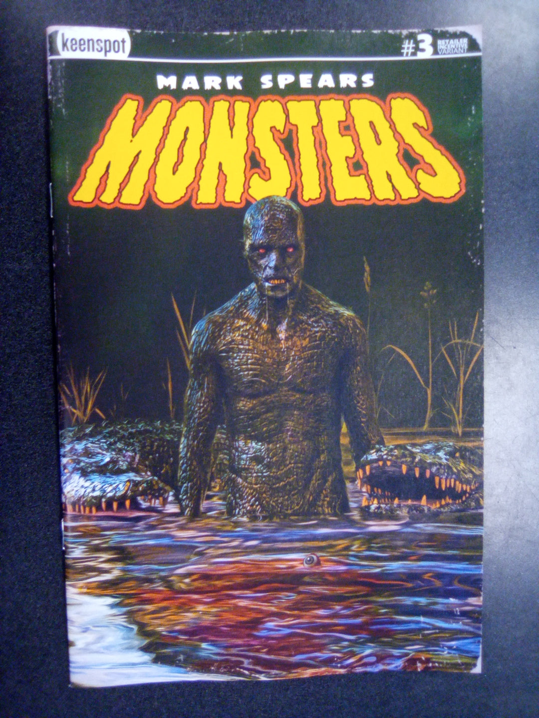 Mark Spears Monsters #3 2nd Print Cover B Inc 1:20 Mark Spears Swamp Things Variant