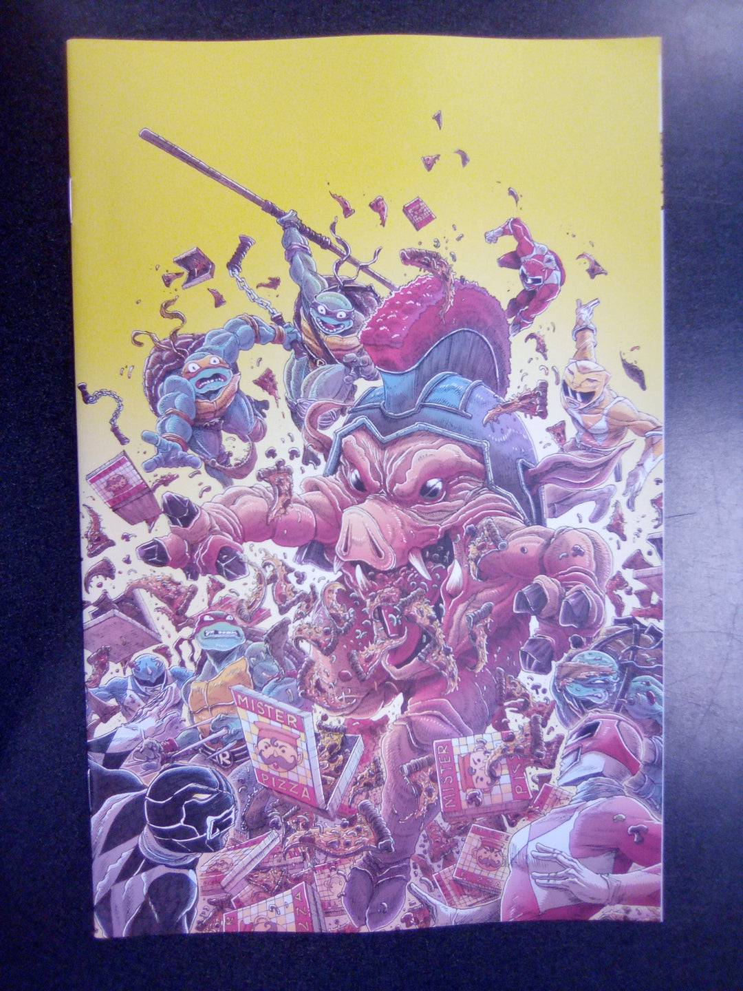 Mighty Morphin Power Rangers/ Teenage Mutant Ninja Turtles III #1 I 1:25 Variant Edition (Stokoe)