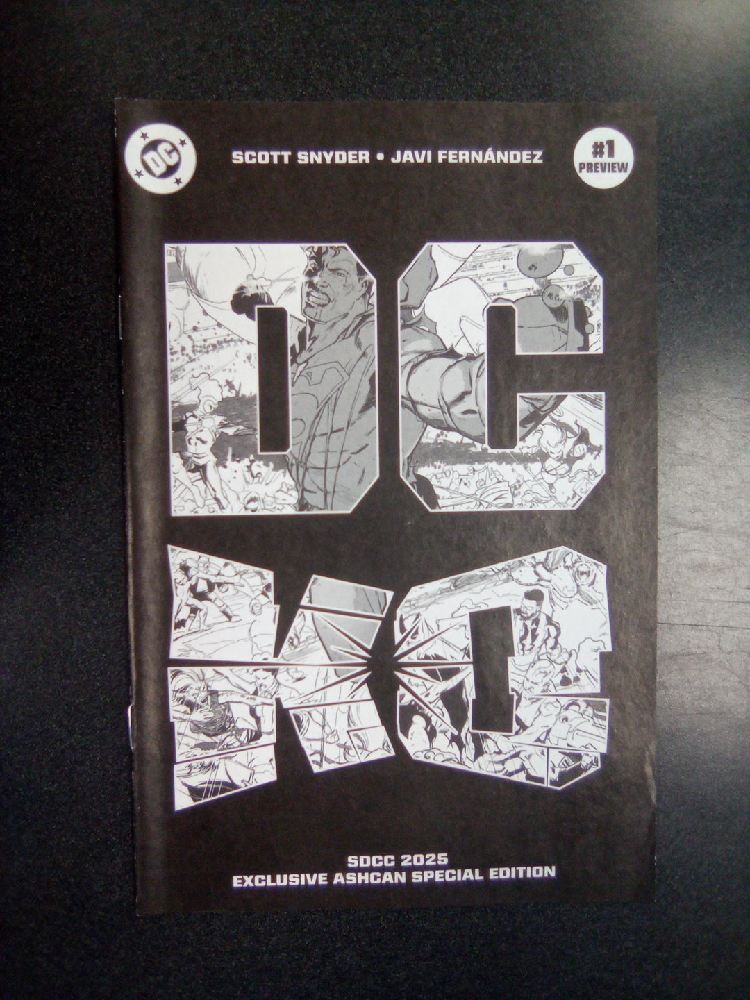 DC K.O. #1 Preview SDCC 2025 Exclusive Ashcan Special Edition