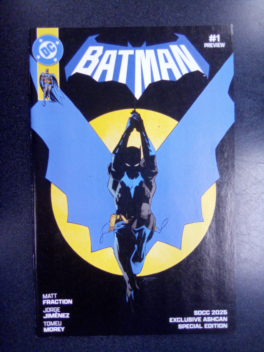 Batman #1 Preview SDCC 2025 Exclusive Ashcan Special Edition