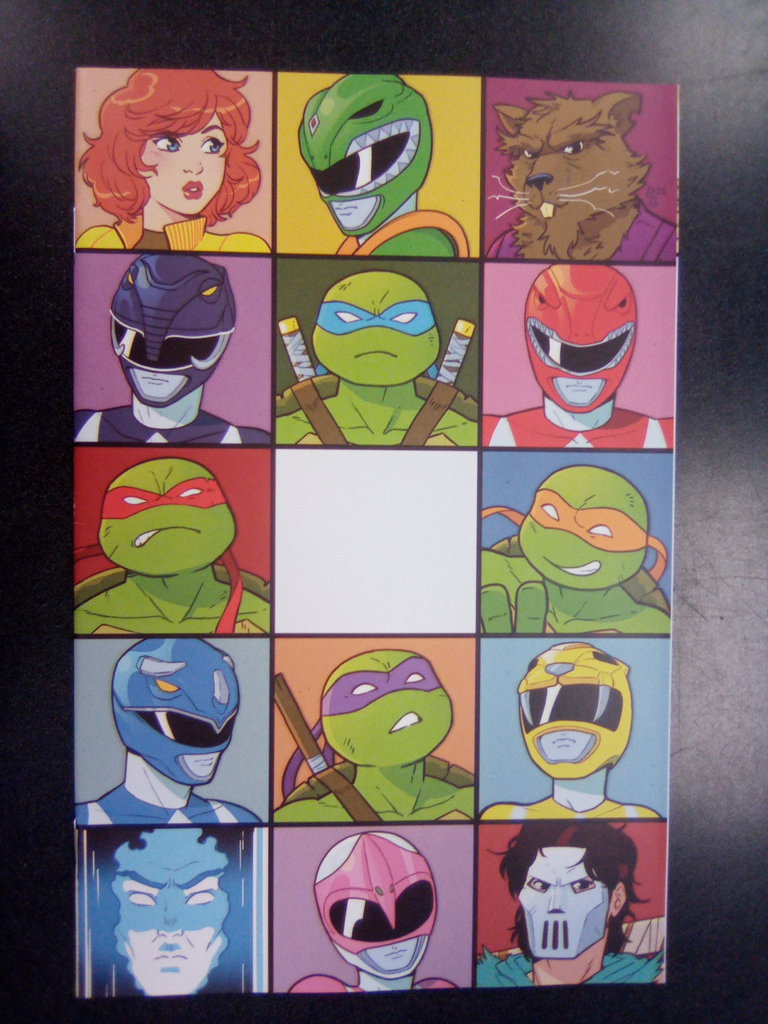 Mighty Morphin Power Rangers/ Teenage Mutant Ninja Turtles III #1 L 1:200 Variant Edition (Ganucheau)