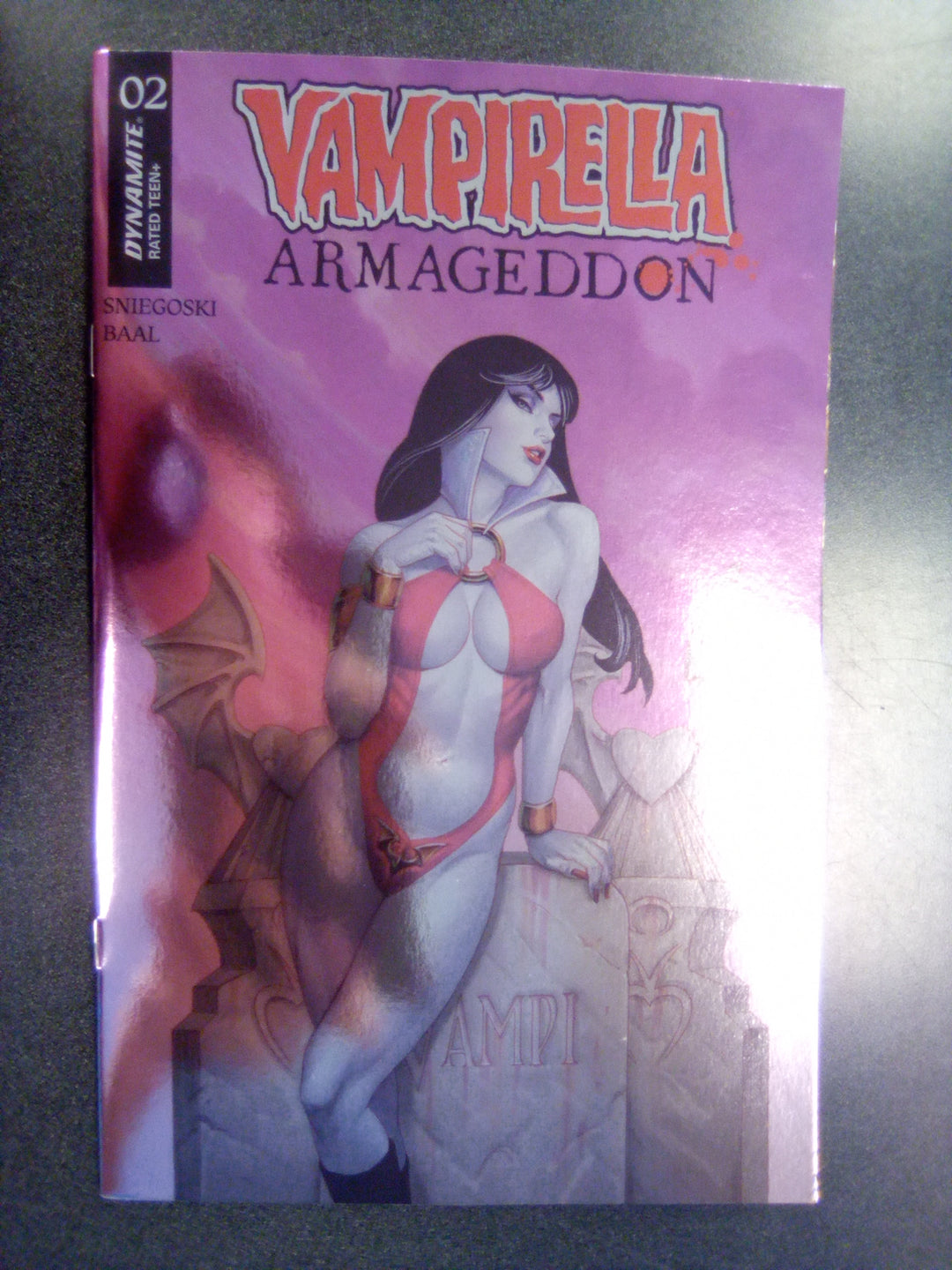 Vampirella Armageddon #2 Cover P Inc 1:7 Joseph Michael Linsner Foc Bonus Foil Variant