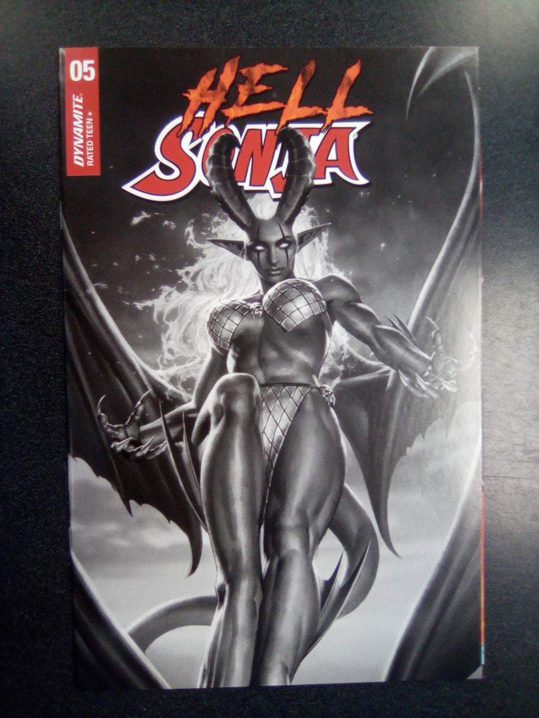 Hell Sonja #5 Cover G 1:15 Variant Yoon B&W