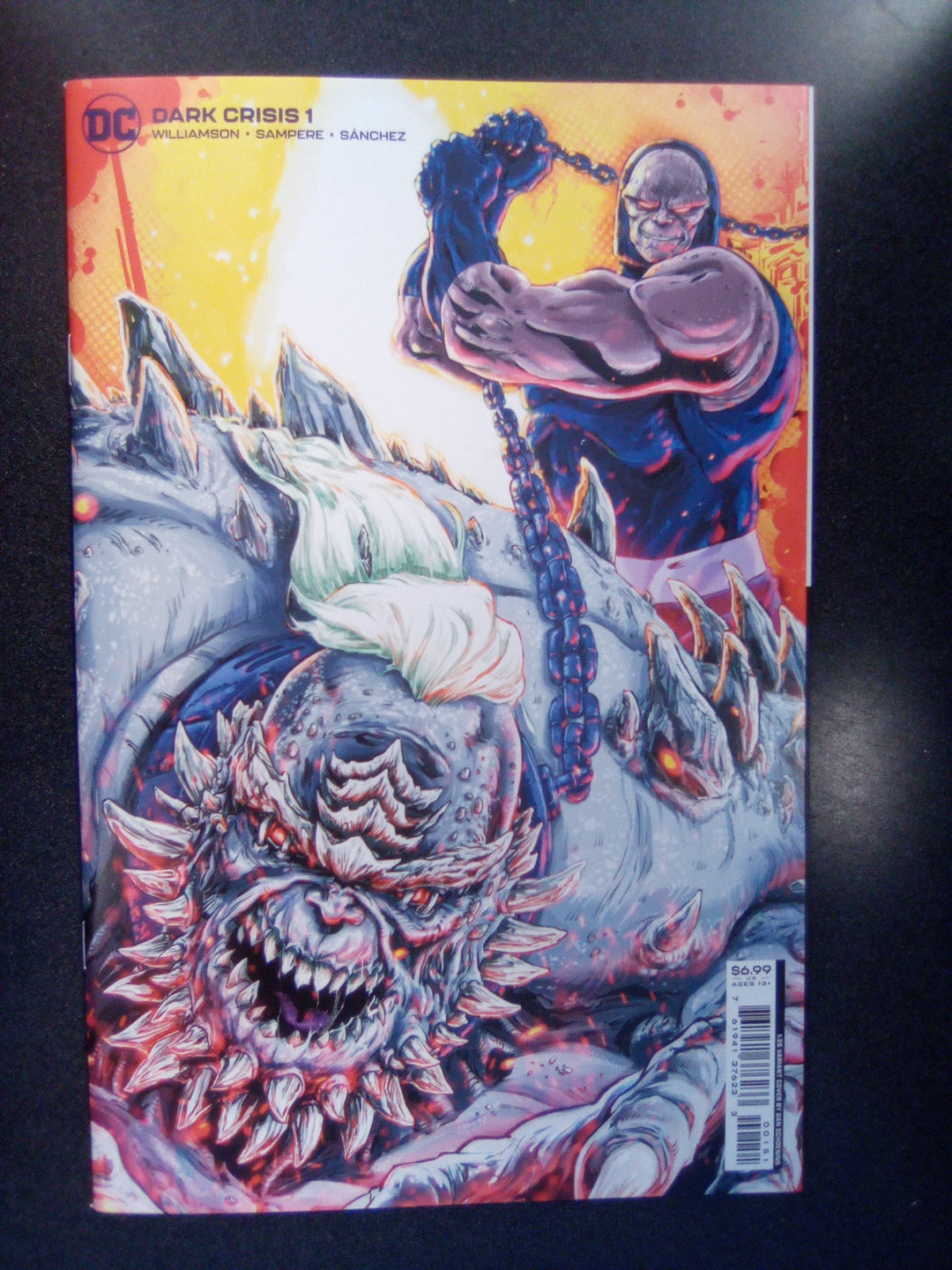 Dark Crisis #1 (Of 7) Cover G 1 in 25 Dan Schoening Card Stock Variant