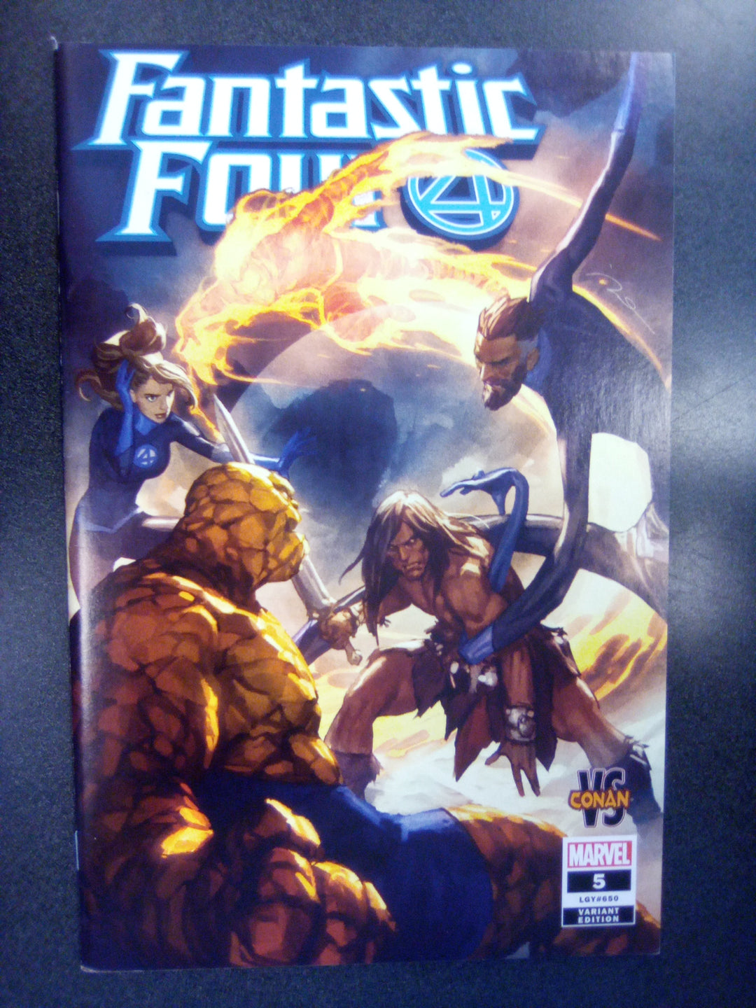 Fantastic Four #5 (2019) Vs Conan Variant