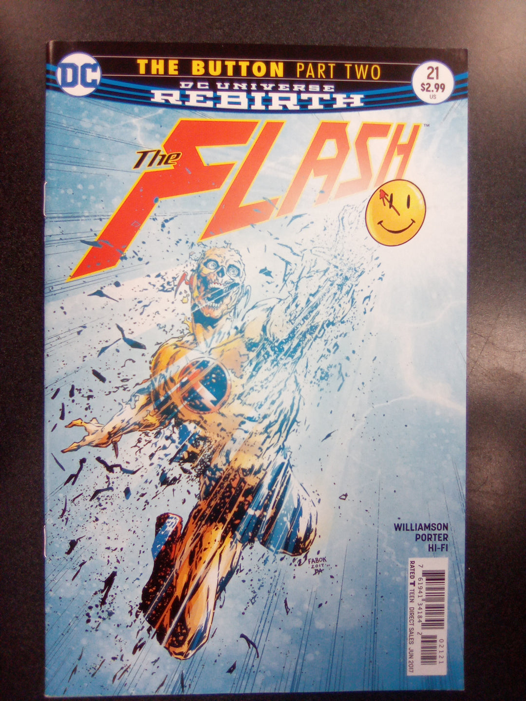 The Flash #21 (2017) Non-Lenticular Fabok Variant