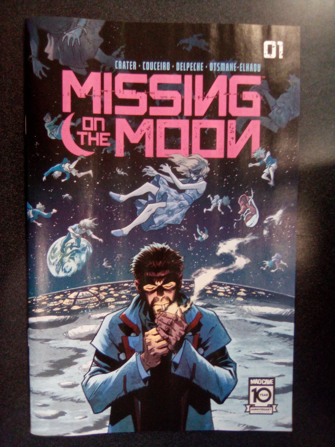 Missing On The Moon #1 (Of 4) Cover A Damian Couceiro