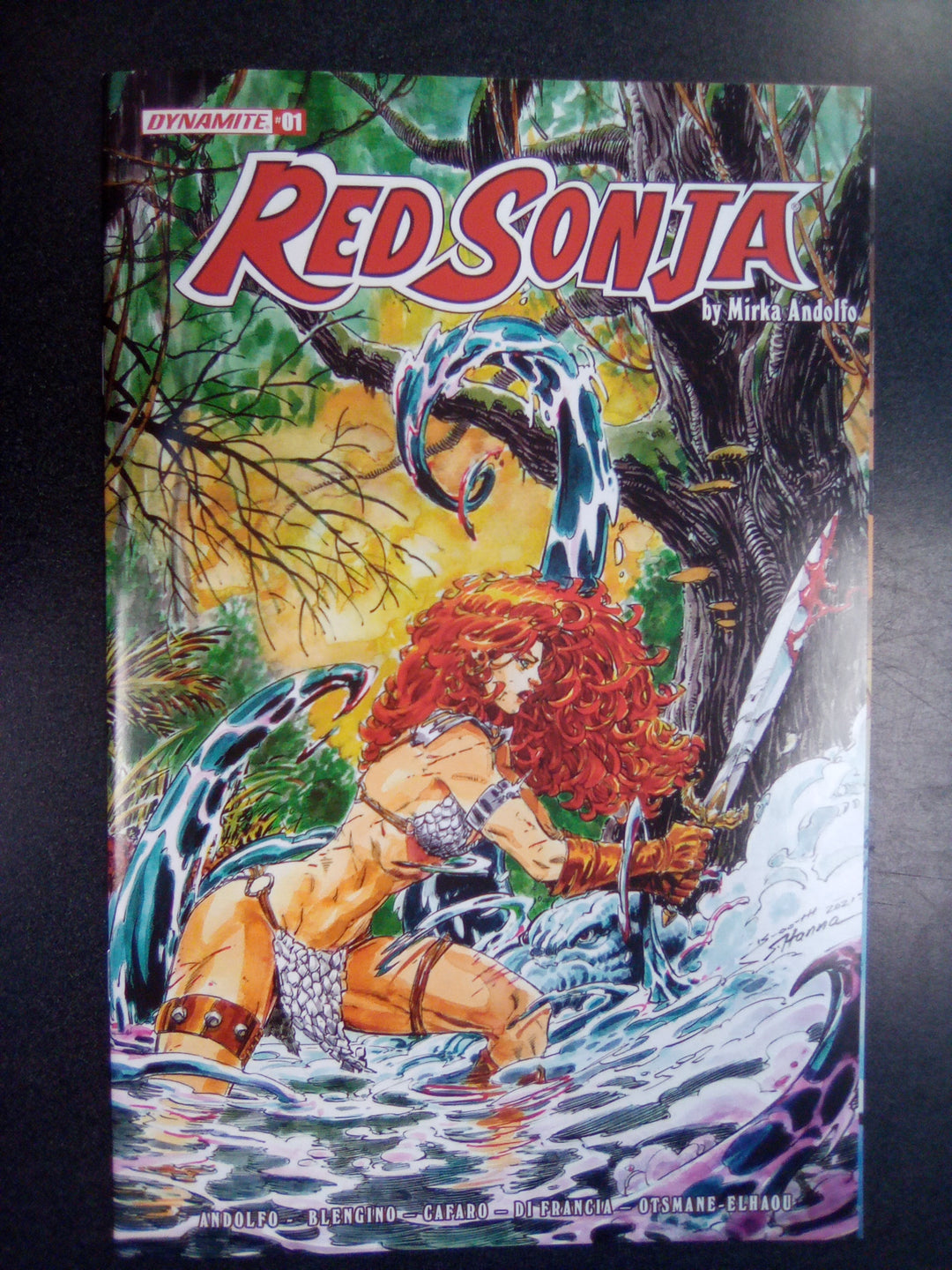 Red Sonja #1 (2021) Cover G 1:10 Brett Booth Variant