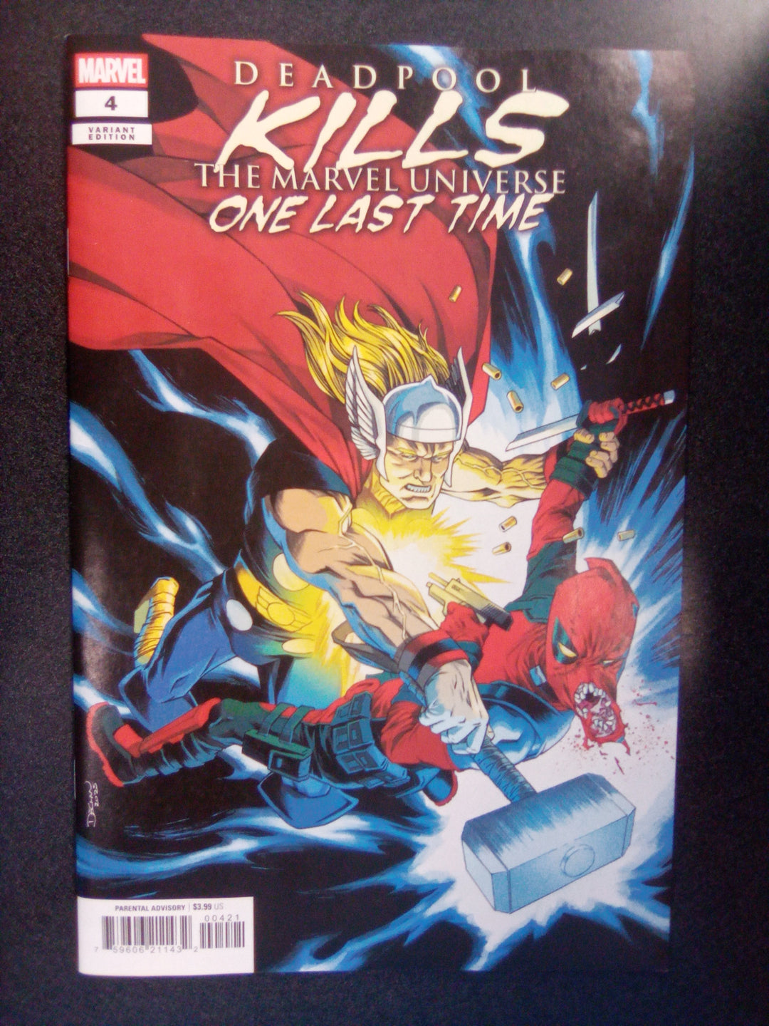 Deadpool Kills The Marvel Universe One Last Time #4 Declan Shalvey Variant