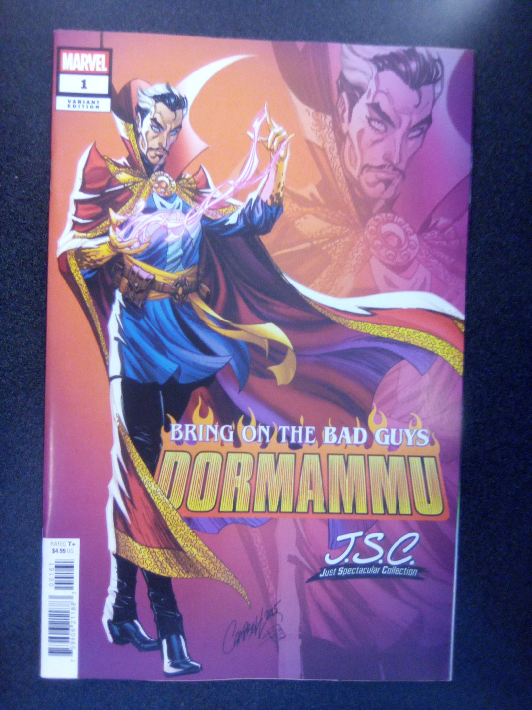 Bring On The Bad Guys: Dormammu #1 J. Scott Campbell Just Spectacular Collection Variant