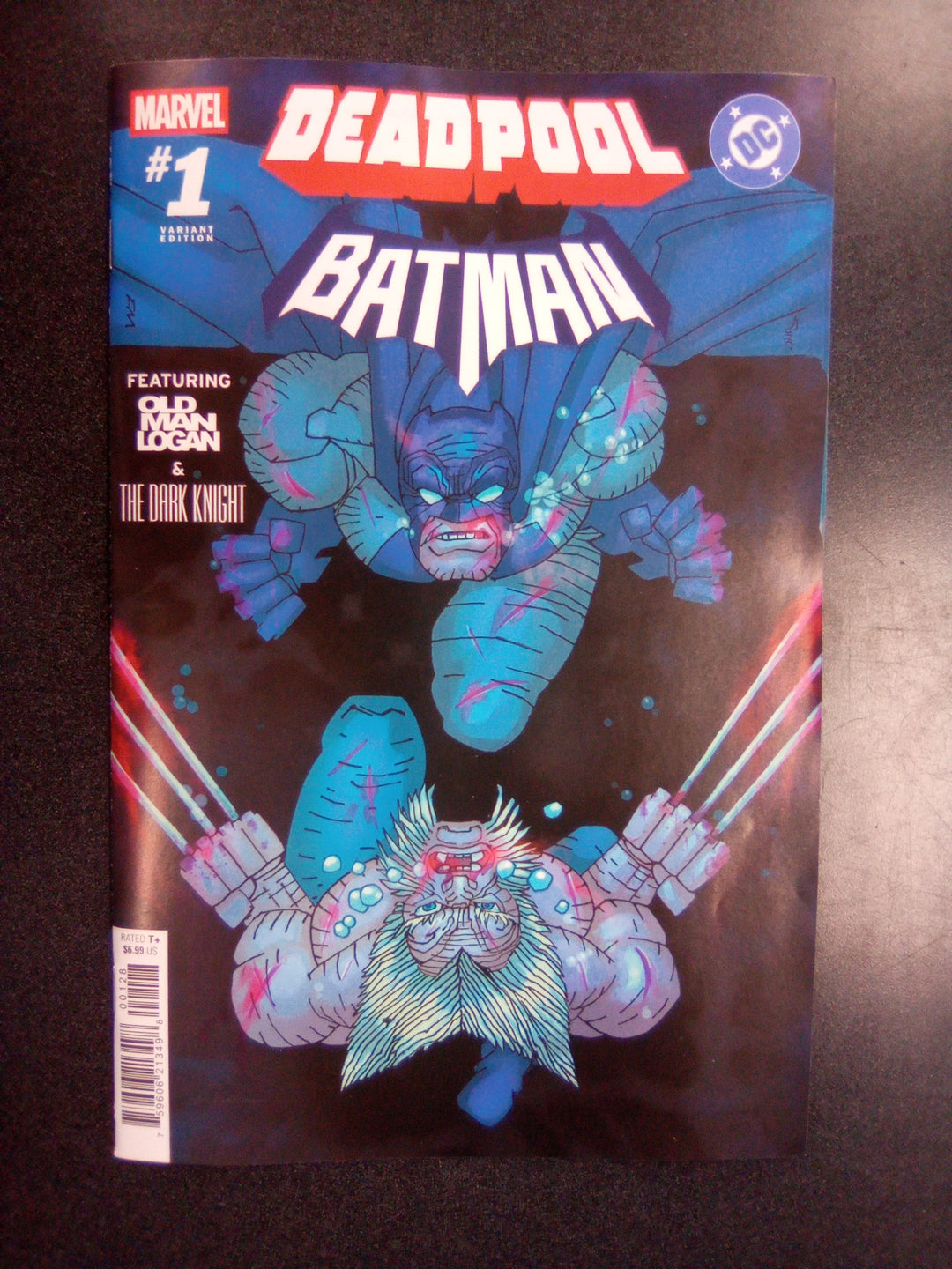 Marvel/DC: Deadpool/Batman #1 1:50 Frank Miller Variant