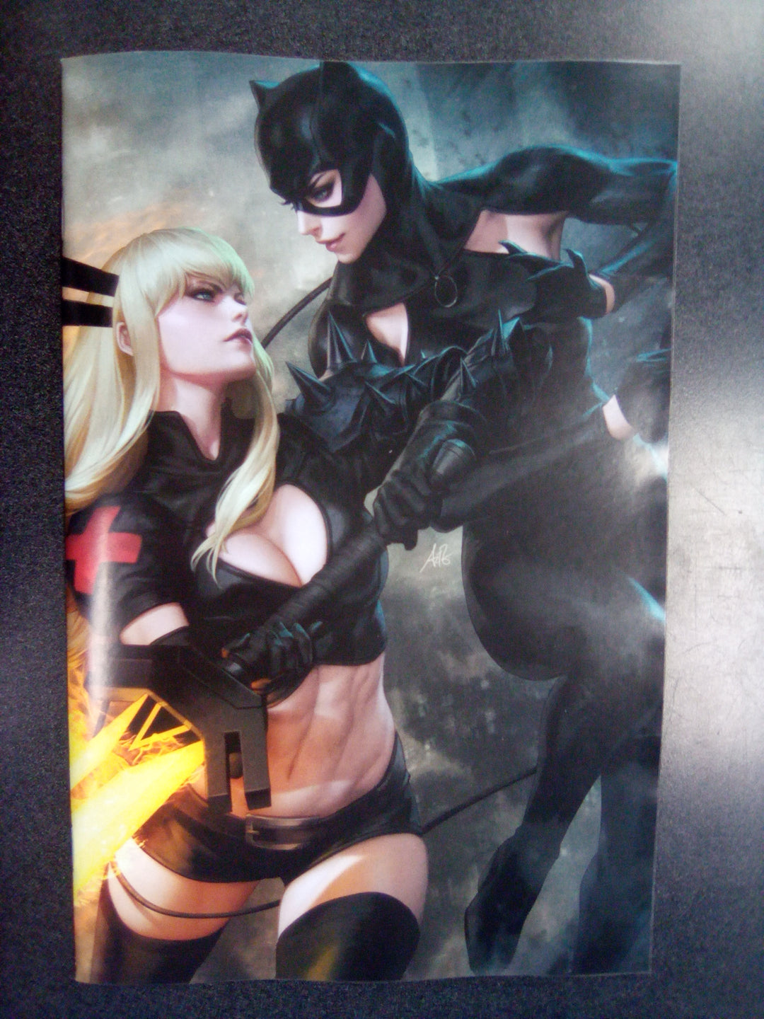 Marvel/DC: Deadpool/Batman #1 1:100 Artgerm Full Art Variant
