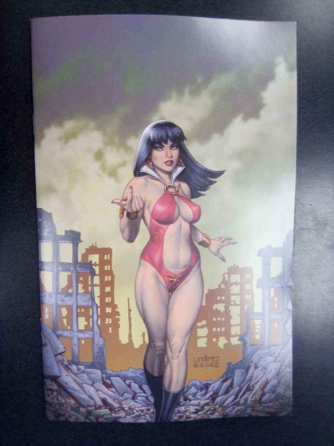 Vampirella Armageddon #3 Cover I Inc 1:15 Joseph Michael Linsner Full Art Variant