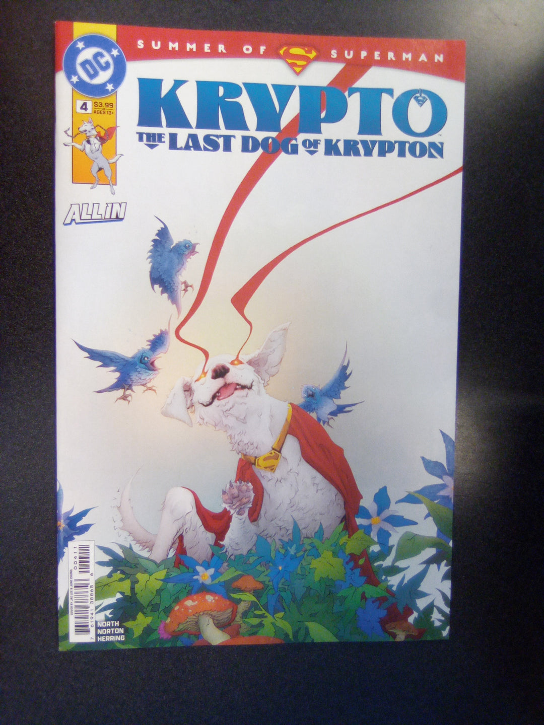 Krypto The Last Dog Of Krypton #4 Cover A Jae Lee