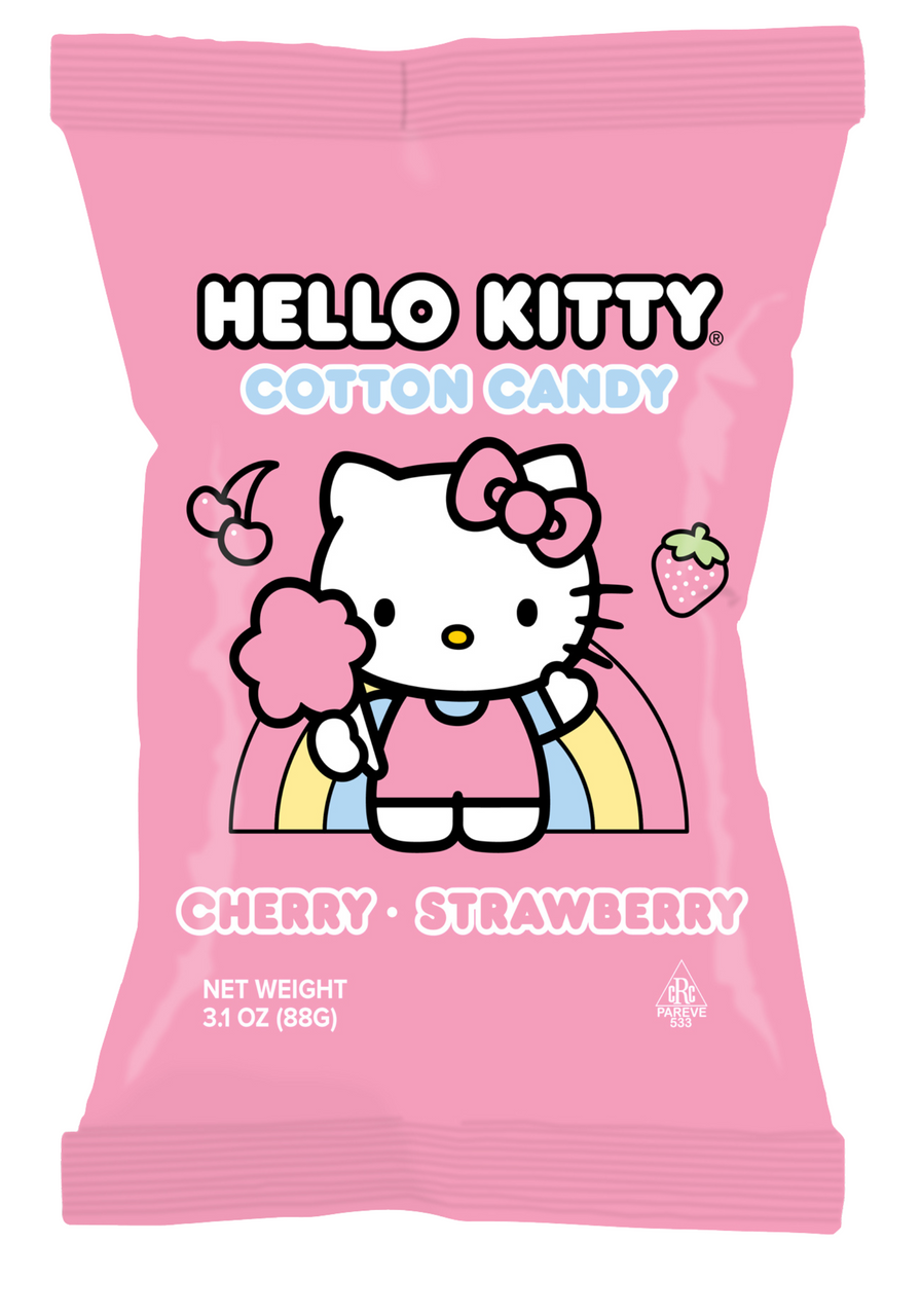 Hello Kitty ® Cherry/Strawberry Cotton Candy 3.1 oz