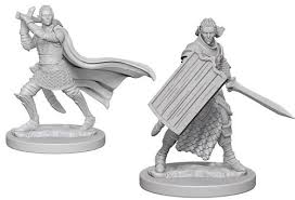 Pathfinder Deep Cuts Unpainted Miniatures: W2 Elf Male Paladin