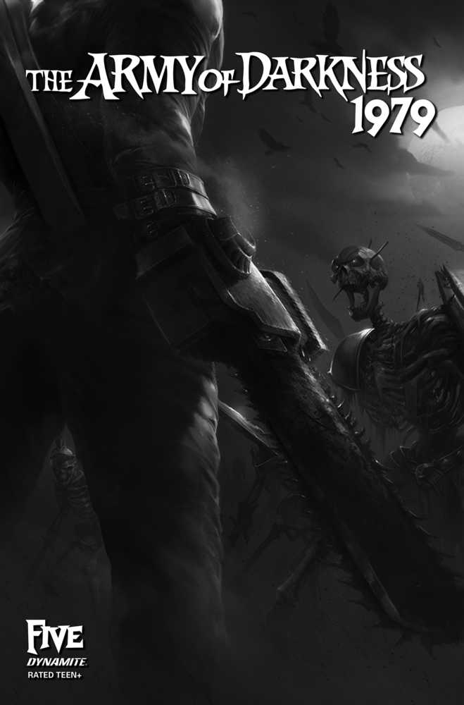 Army Of Darkness 1979 #5 Cover H 25 Copy Variant Edition Mattina Black & White