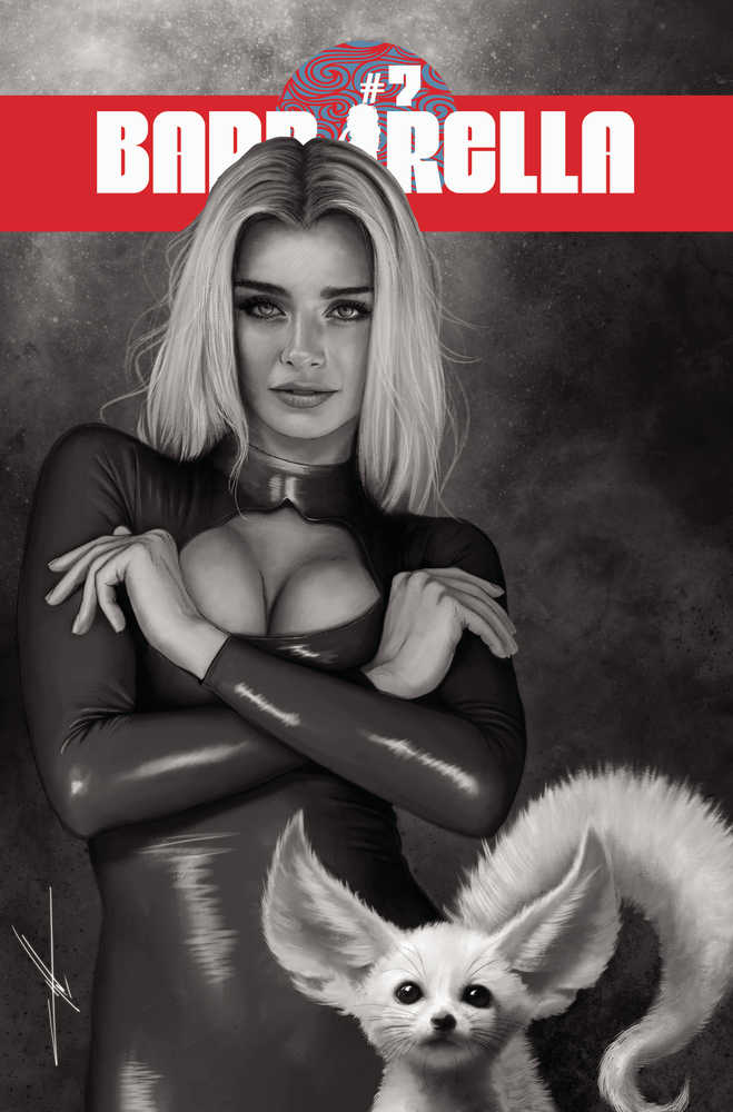 Barbarella #7 Cover H 1:20 Cohen Black & White Variant