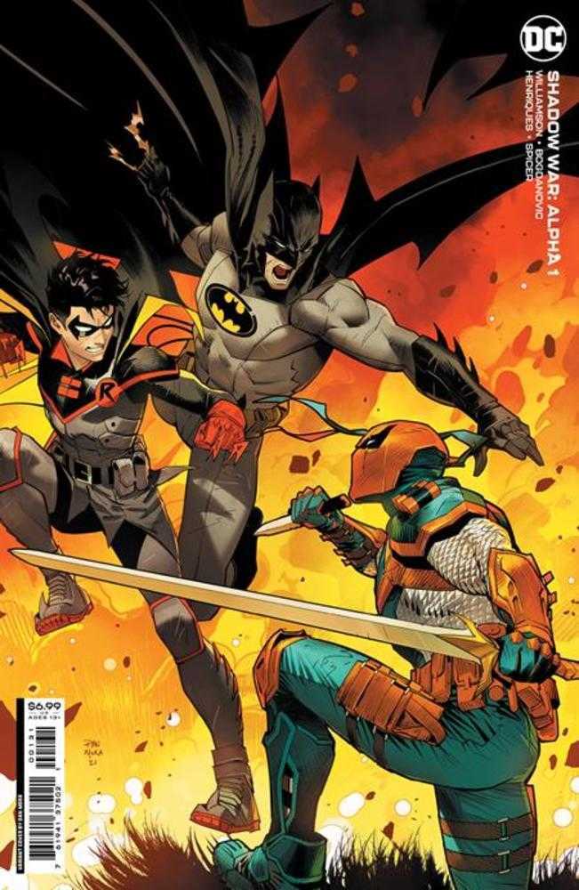 Shadow War Alpha #1 (One Shot) Cover C 1 in 25 Dan Mora Card Stock Variant