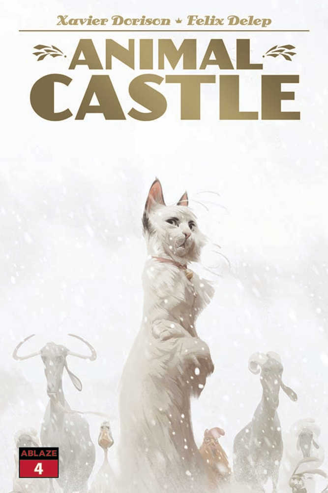 Animal Castle #4 Cover A Delep Winter Animals