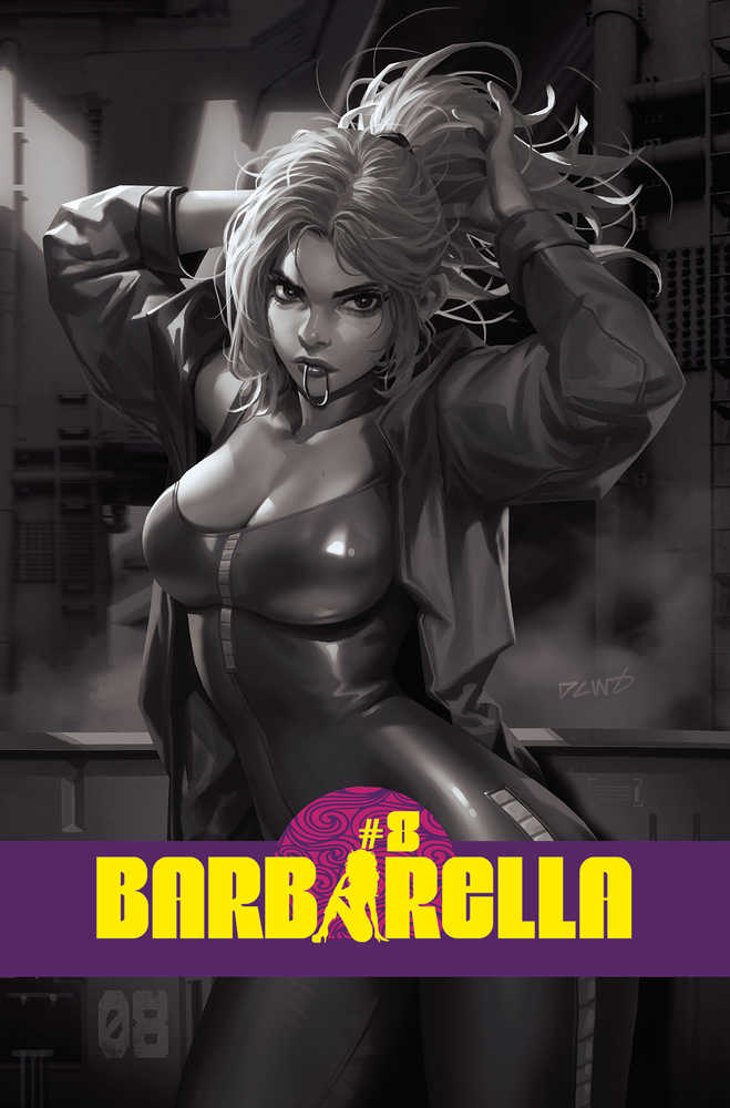 Barbarella #8 Cover I 25 Copy Variant Edition Chew Black & White
