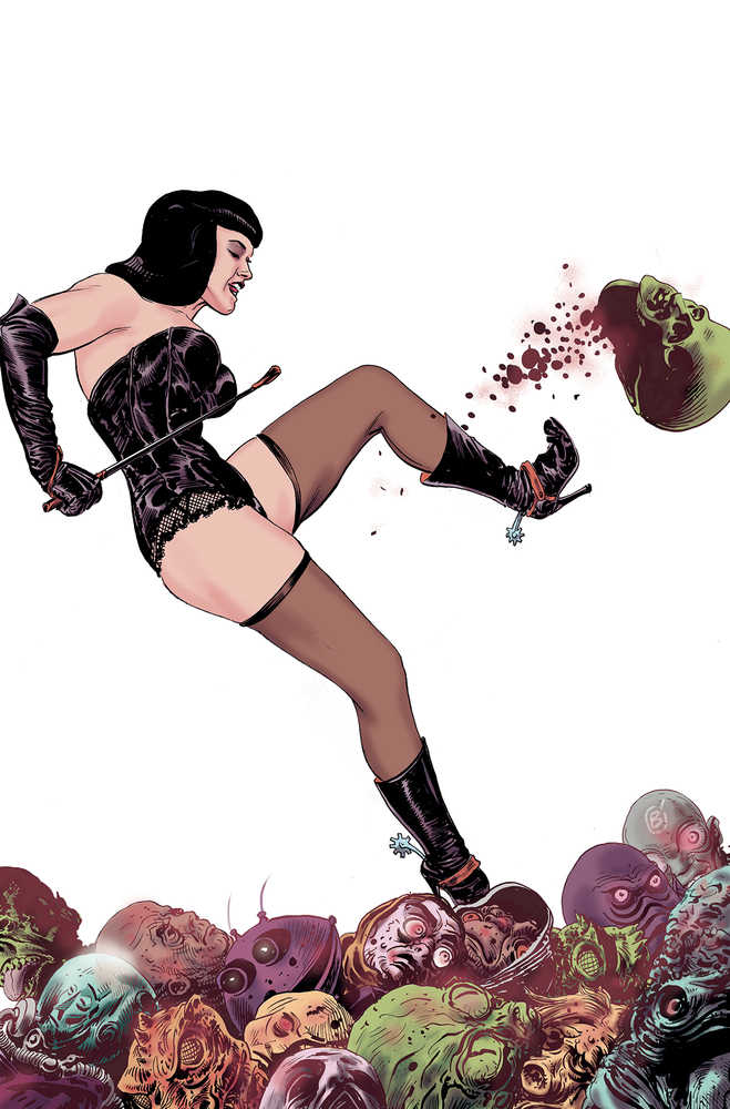 Bettie Page Alien Agenda #2 Cover H 25 Copy Variant Edition Broxton Virgi