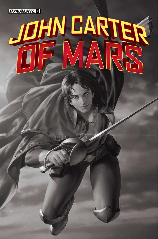 John Carter Of Mars #1 Cover I 25 Copy Variant Edition Yoon Black & White