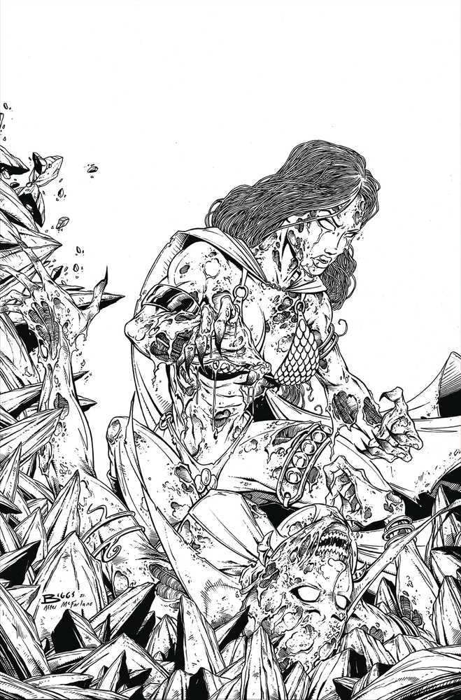 Die!Namite Never Dies #1 Cover X 21 Copy Foc Variant Edition McFarlane Ho