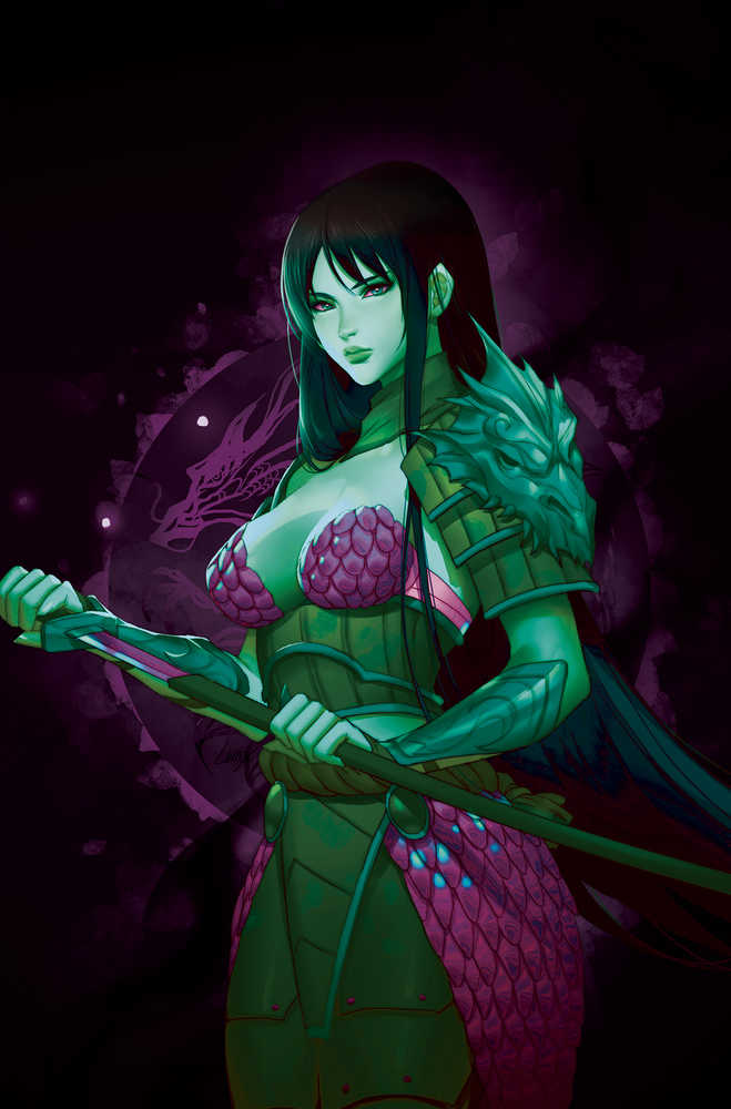 Samurai Sonja #1 Cover T 7 Copy Foc Variant Edition Leirix Ultraviolet Vi
