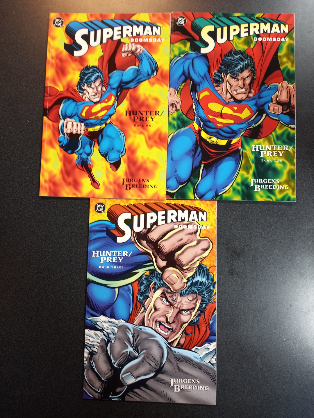 Superman Doomsday Hunter Prey #1 - 3 Set NM
