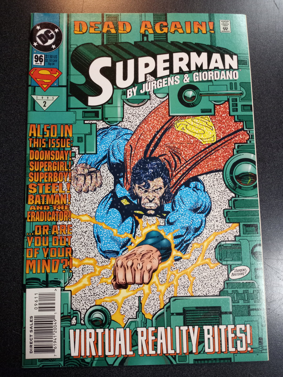 Superman Vol. 2 #96 NM