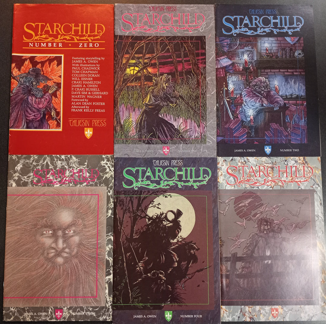 Starchild #0 - 5 Set (Taliesin Press) VF