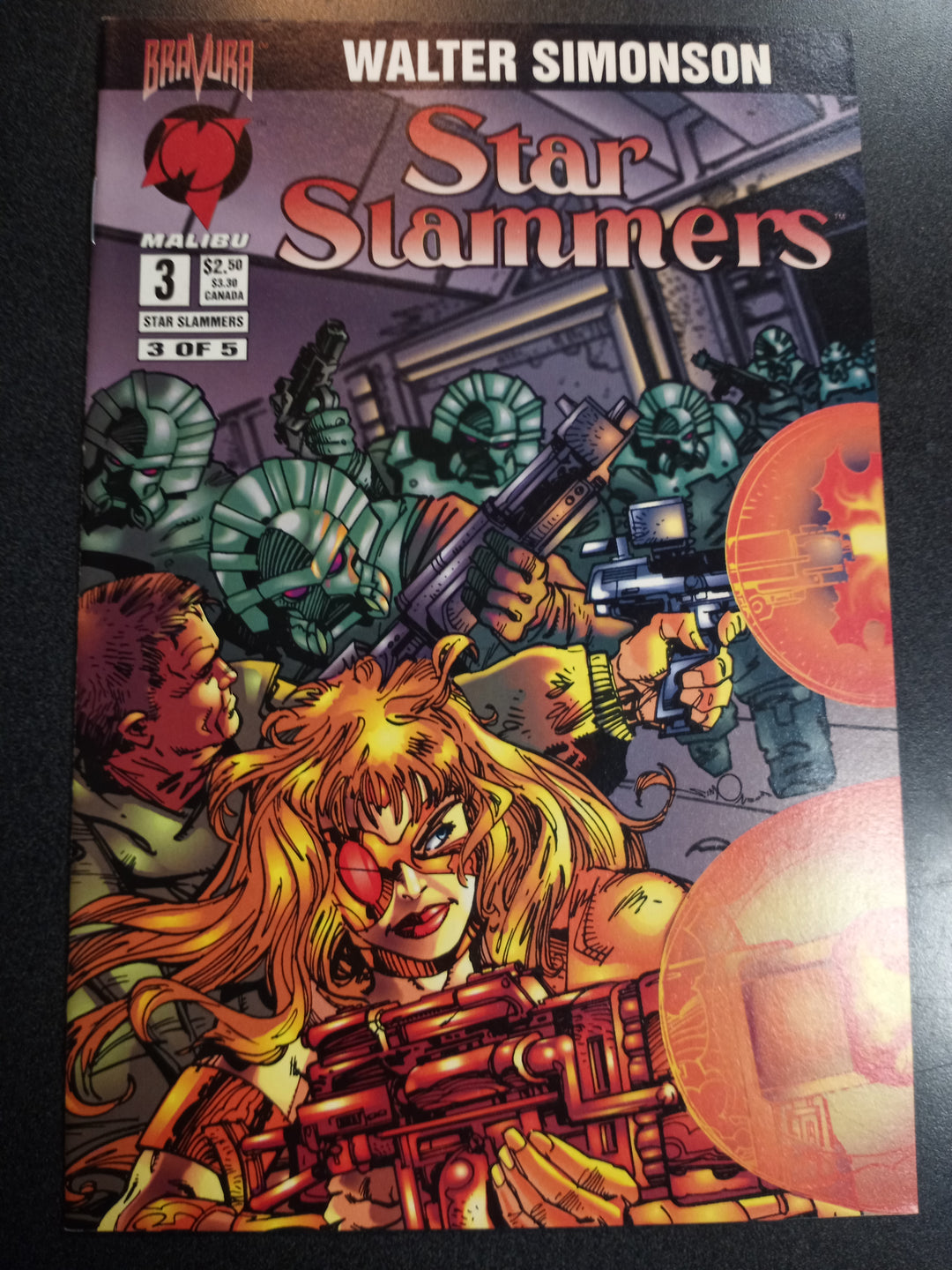 Star Slammers (Malibu, 1994) #3 NM