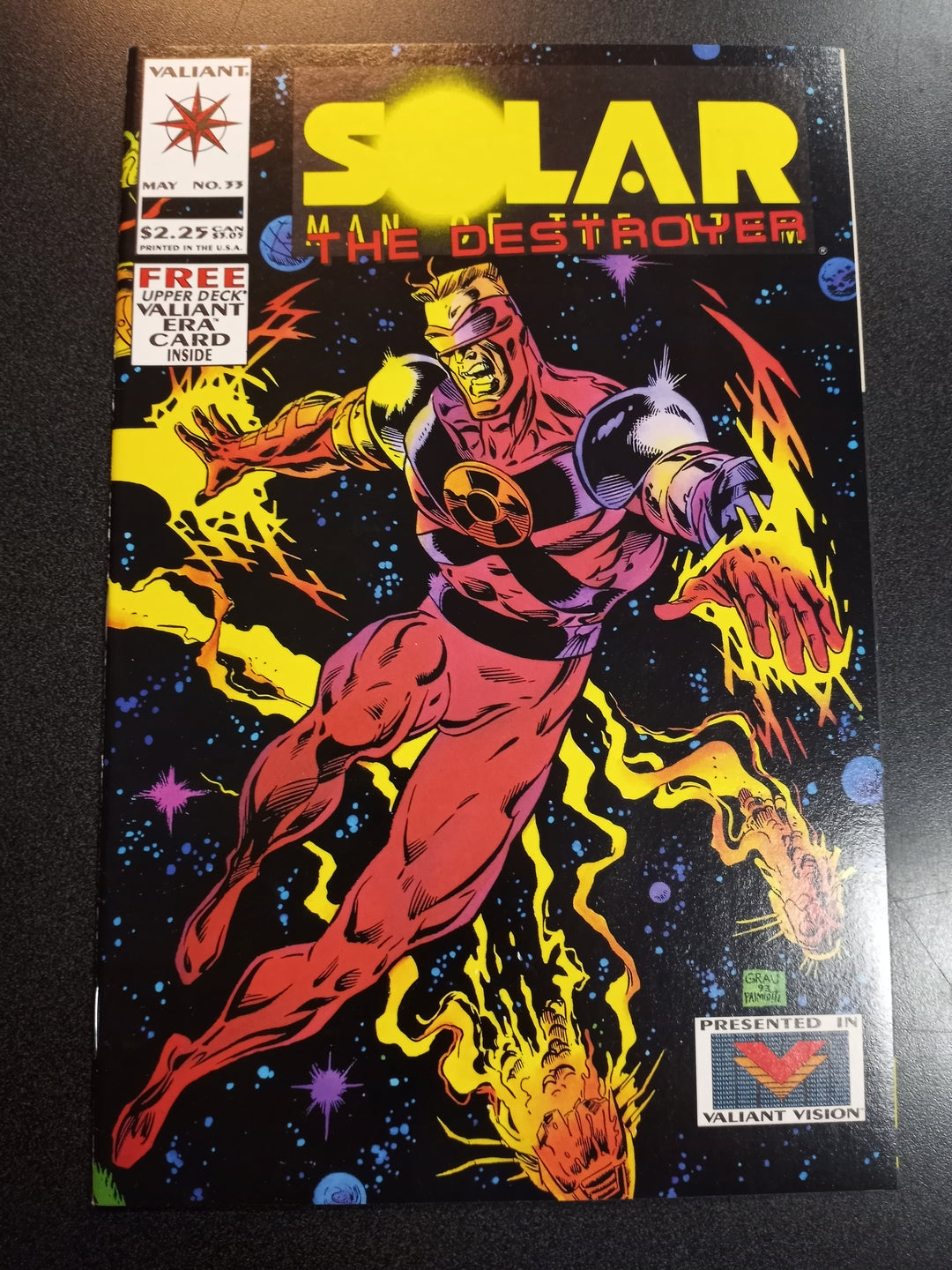 Solar Man of the Atom #33 NM