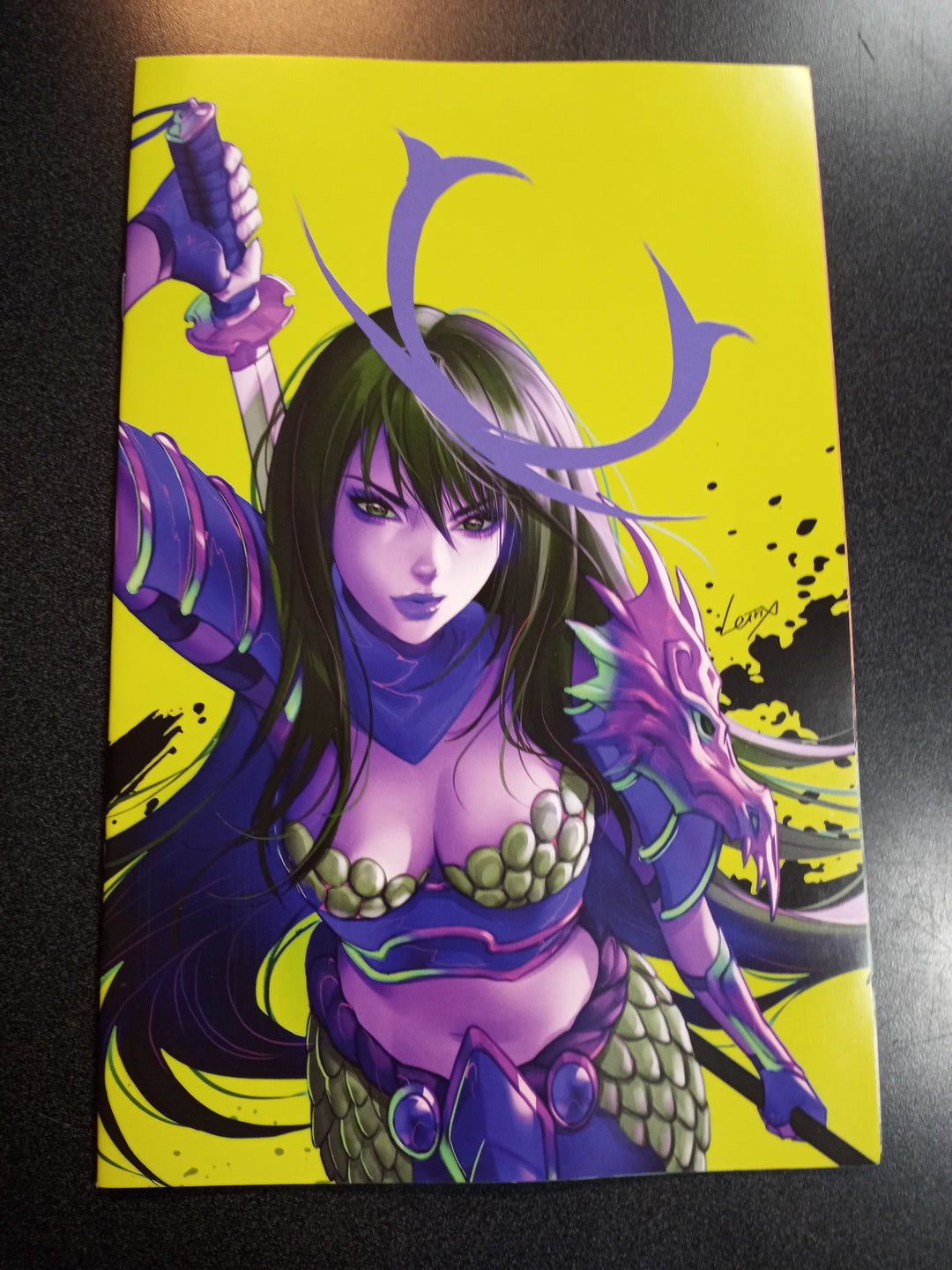 Samurai Sonja #5 Cover M 7 Copy Foc Variant Edition Leirix Ultraviolet Vi