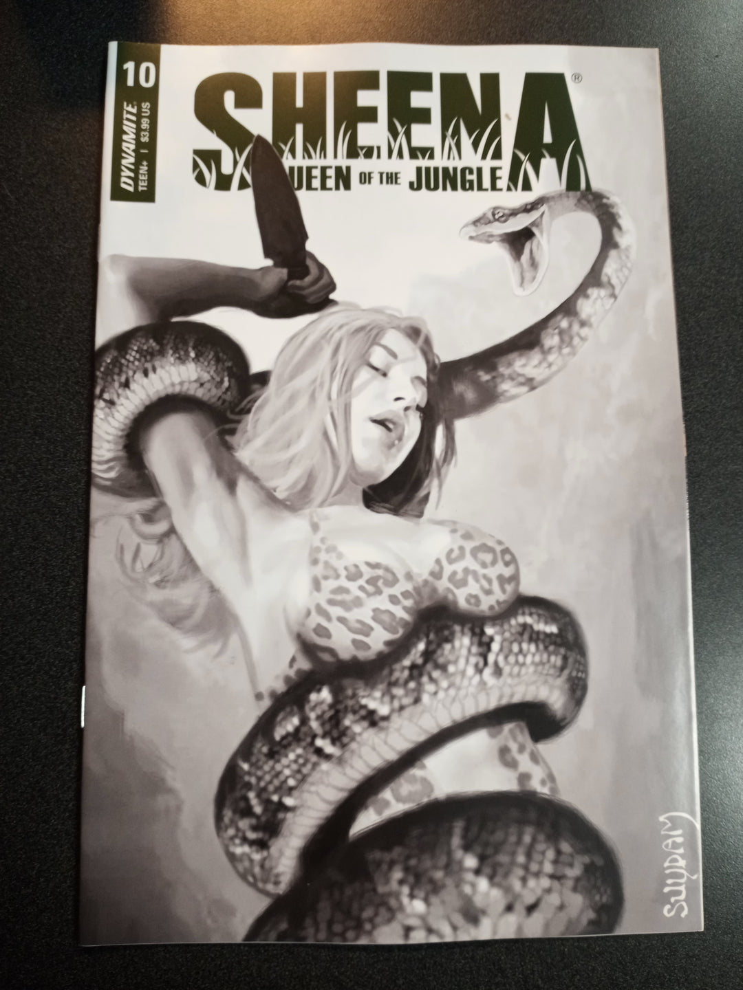 Sheena Queen Jungle #10 Cover I 30 Copy Variant Edition Suydam Black & White