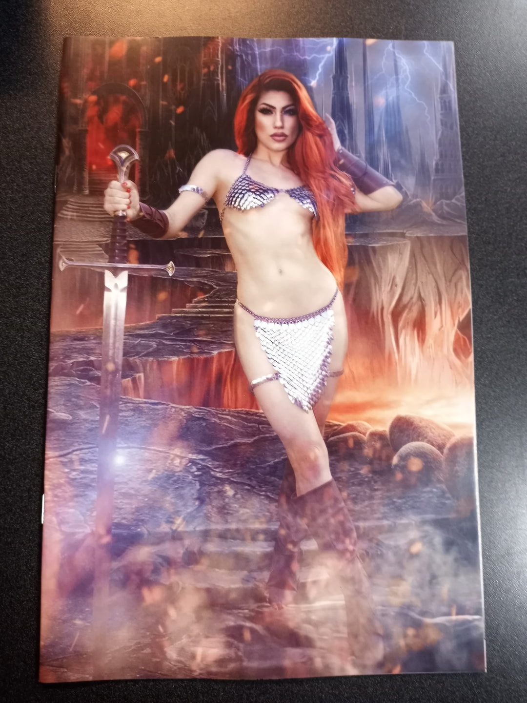 Immortal Red Sonja #8 Cover H 20 Copy Variant Edition Cosplay Virgin